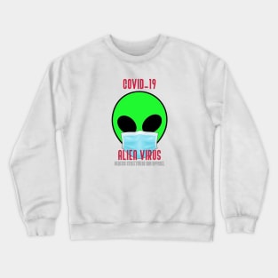 Alien Virus Crewneck Sweatshirt